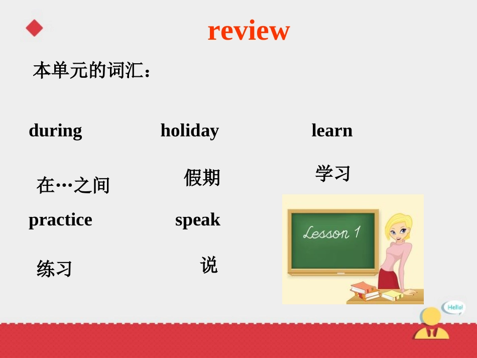 湘少版+六年级上册+Unit+1++What+did+you+do+during+your+holi_第2页