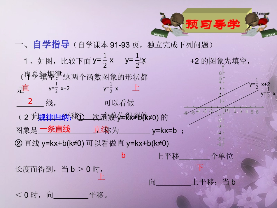 一次函数的图象与性质课件_第3页