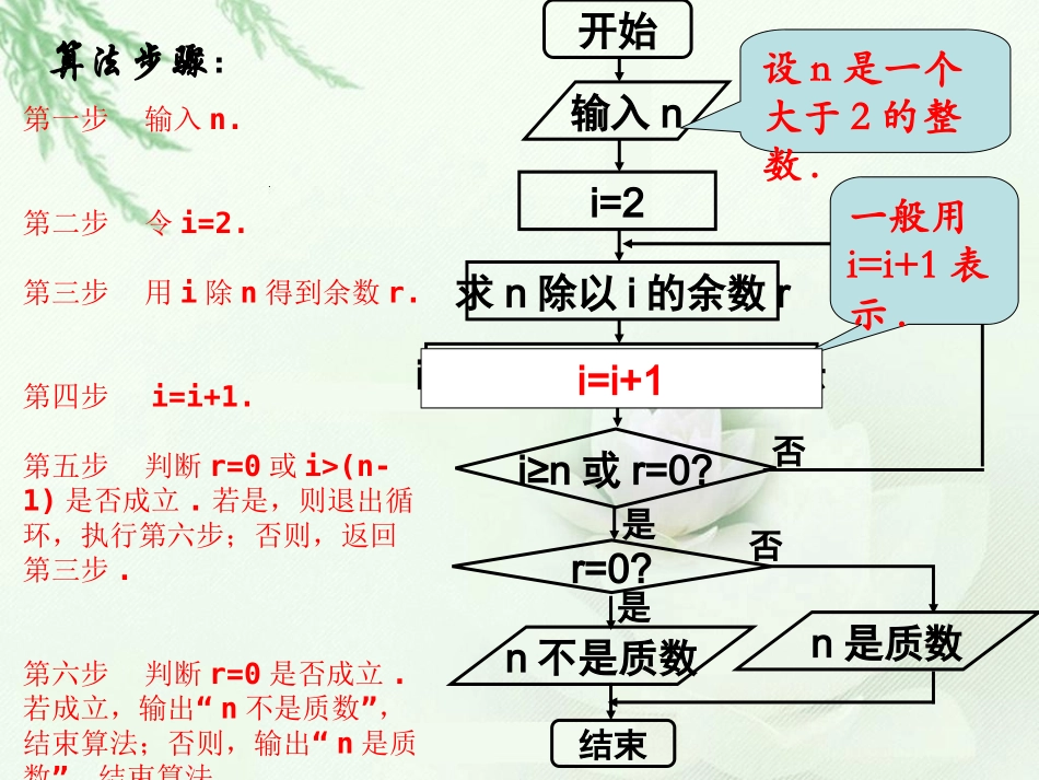 程序框图与算法的基本逻辑结构_第3页