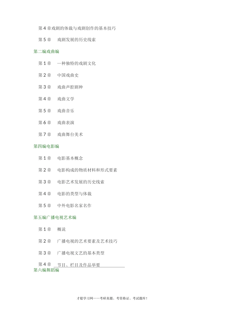 王次炤《艺术学基础知识》配套题库_第2页