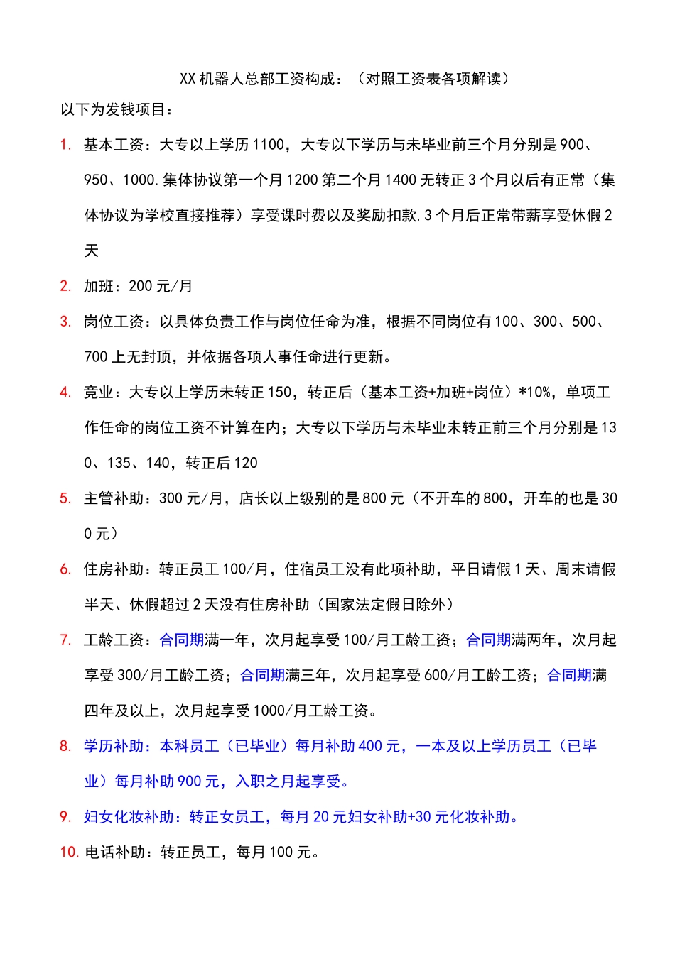 培训机构工资构成标准_第1页