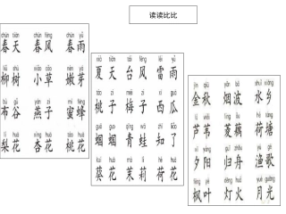 苏教版二上《识字1》
