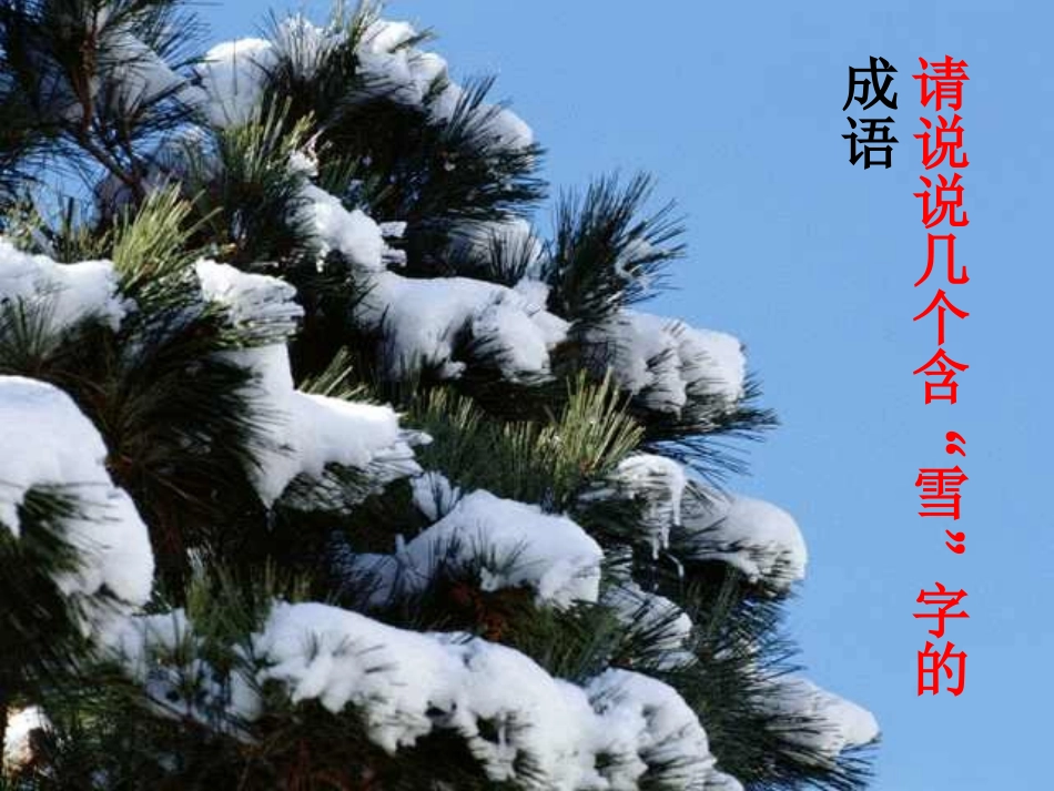 《沁园春雪》_第1页