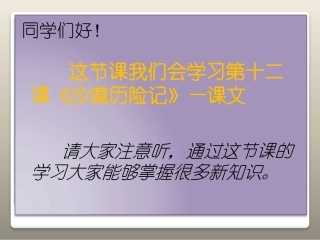 第十二课沙漠历险记 (2)