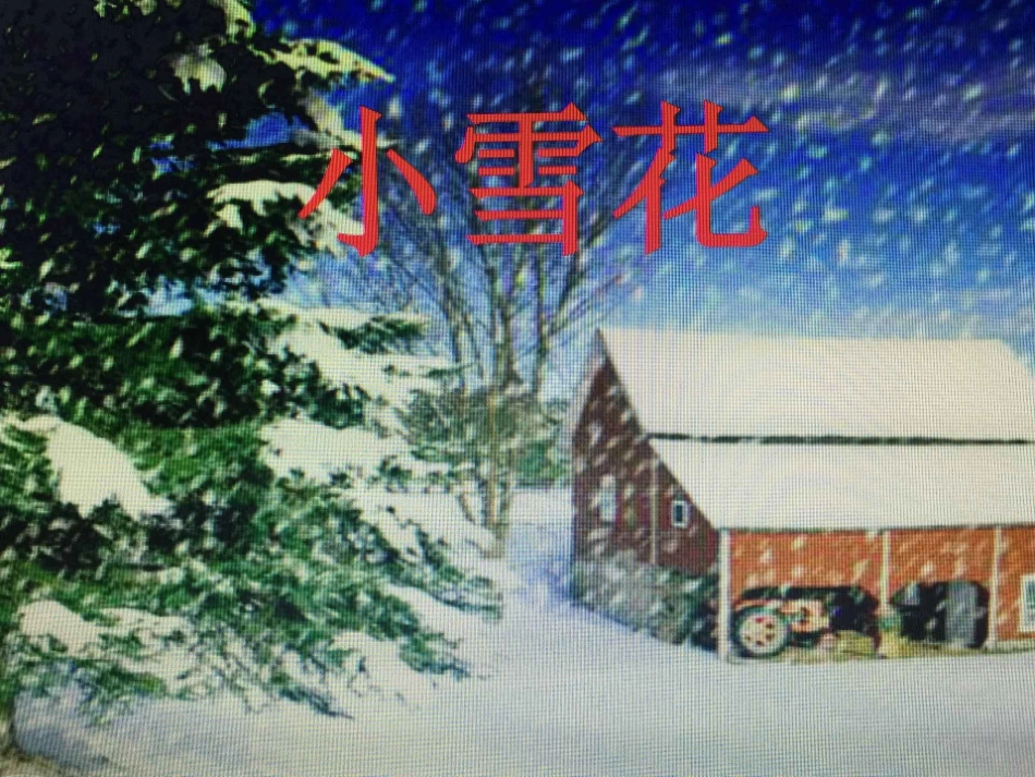 小雪花、雪花_第1页
