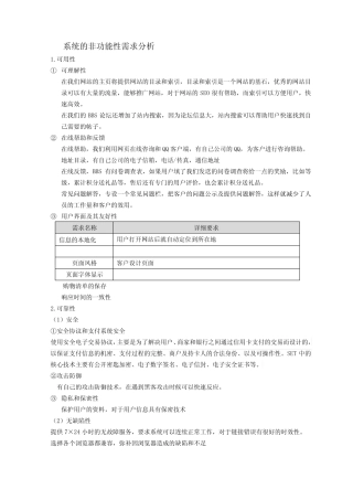 电子商务系统功能分析.