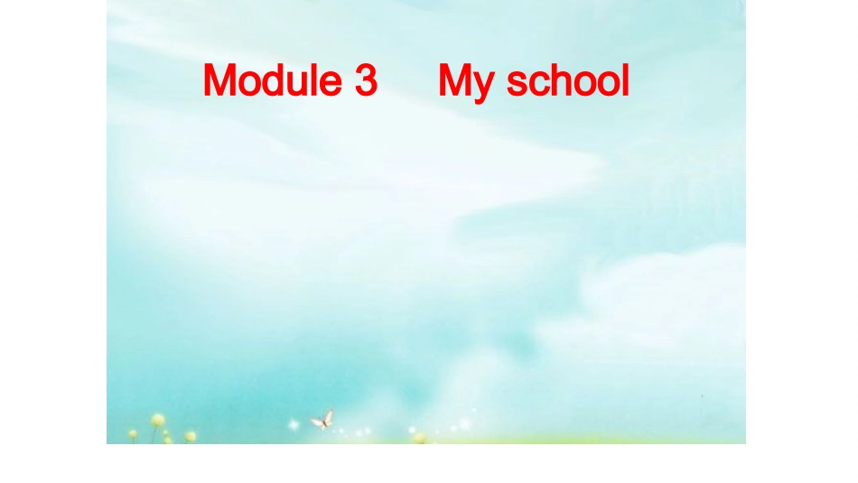 七年级上Module3Unit1听说课教学课件_第1页