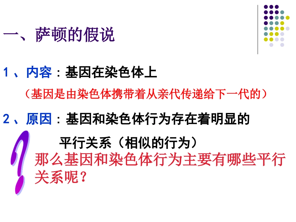 基因在染色体上(1)1_第3页