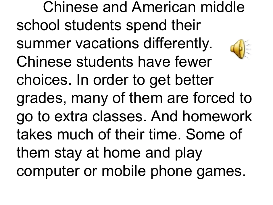 中美学生暑假差别_第3页
