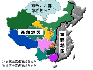 东部和西部差异显著