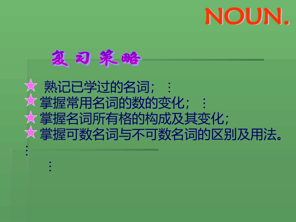 九年级英语语法复习_名词_第3页