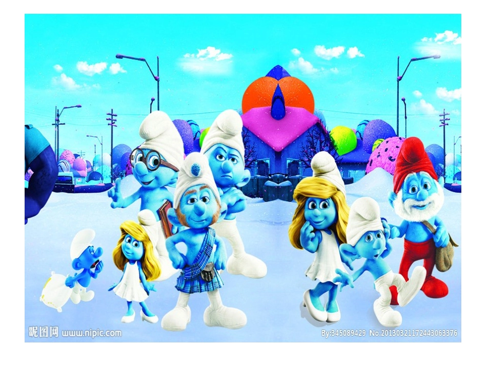 《可爱的蓝精灵》_第2页