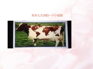 认识七大洲的一个微课