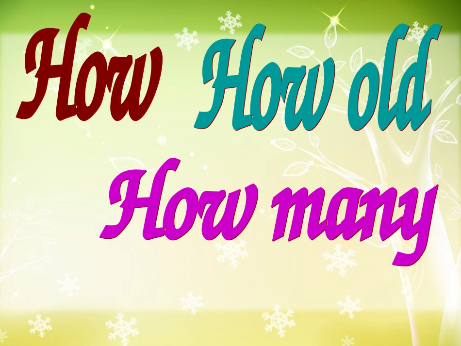 三下特殊疑问句复习_第3页