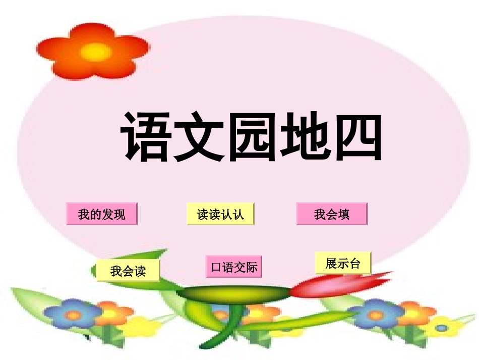 人教新课标二年级语文下册《语文园地四1》PPT课件_第1页