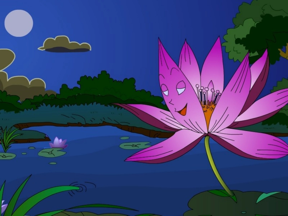 西师版一年级下册夏天的夜晚_第3页