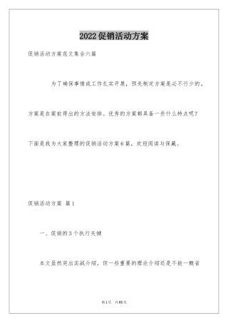 2024促销活动方案_125