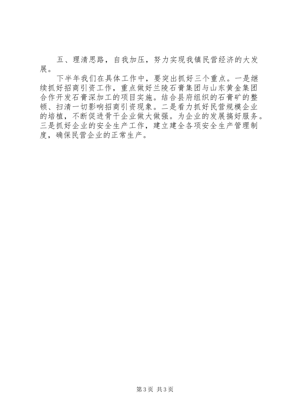 二○○四年民营经济基本情况汇报材料_第3页