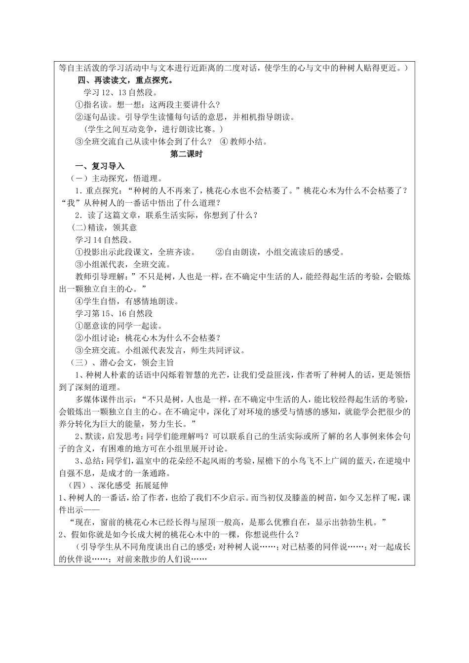桃花心木导学案--_第2页