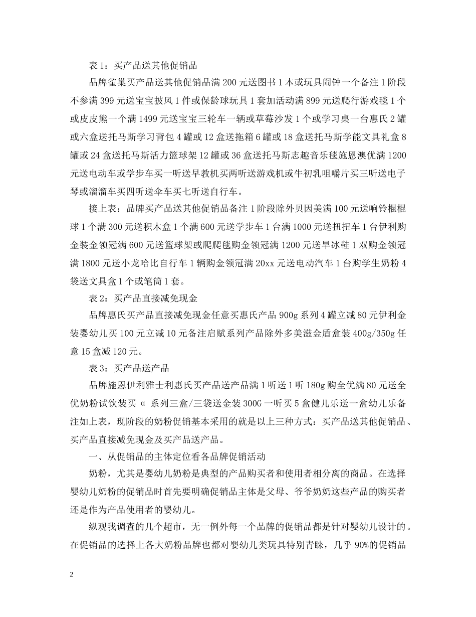 超市促销活动总结范文 _第2页