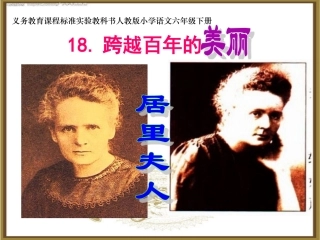 《跨越百年的美丽》课件 (2)