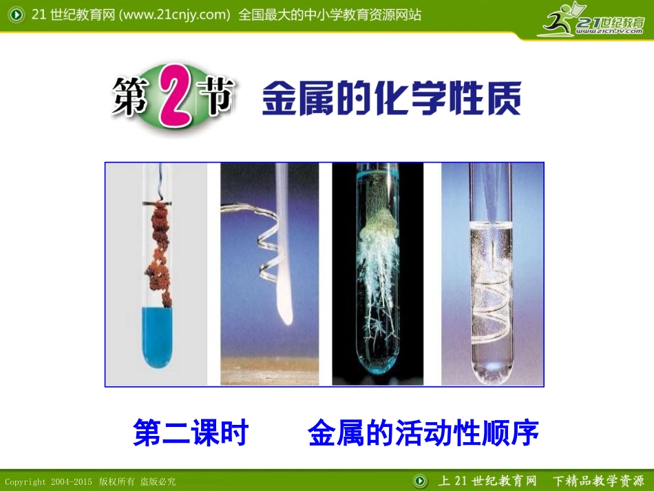 第2节金属的化学性质（第二课时）_第1页