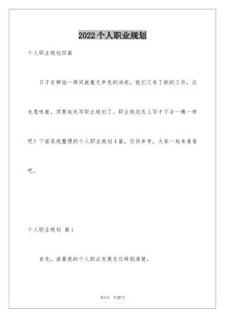 2024个人职业规划_303