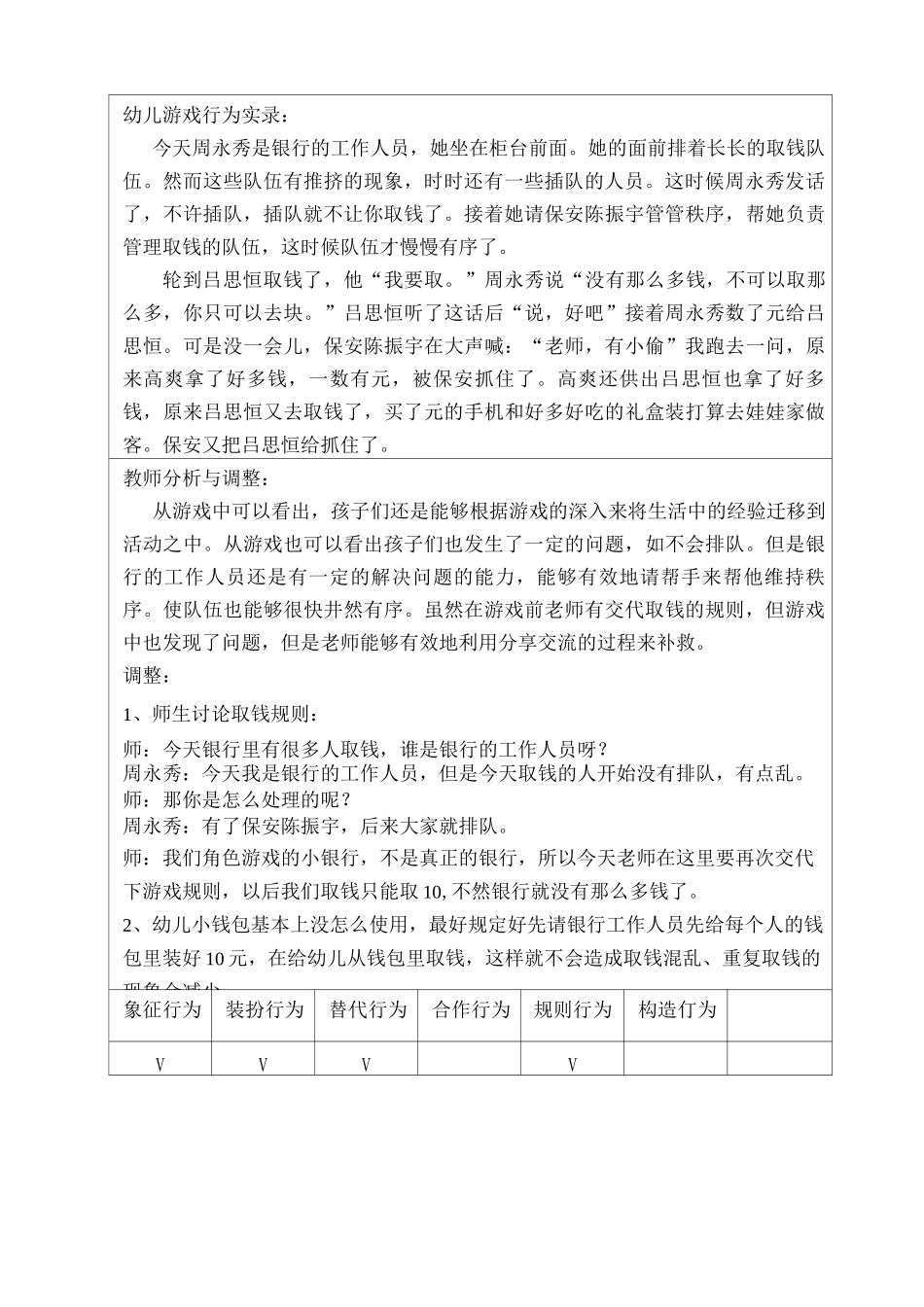 中班游戏观察记录讲解_第2页