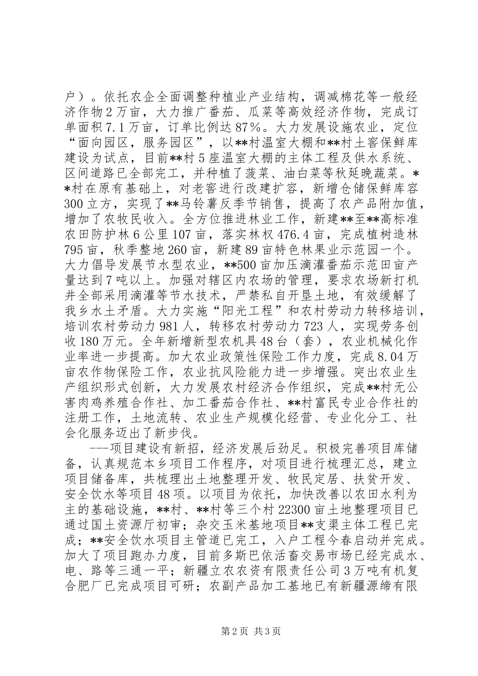 乡人代会政府工作报告_第2页