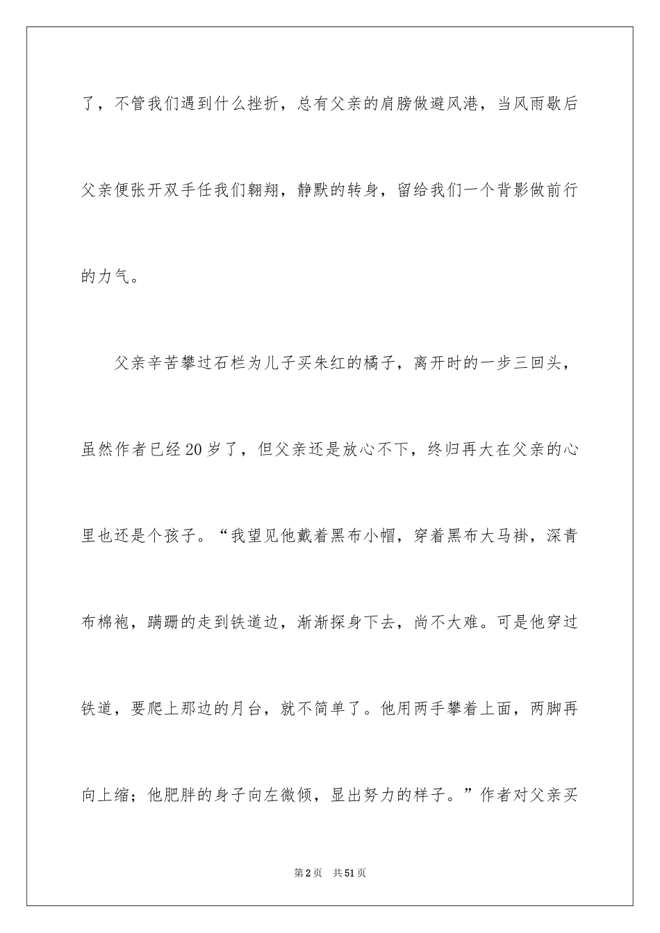 2024《背影》读后感_3_第2页