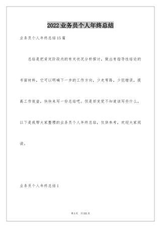 2024业务员个人年终总结_3