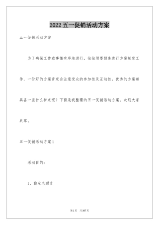 2024五一促销活动方案_1