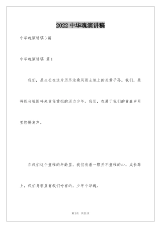 2024中华魂演讲稿_835