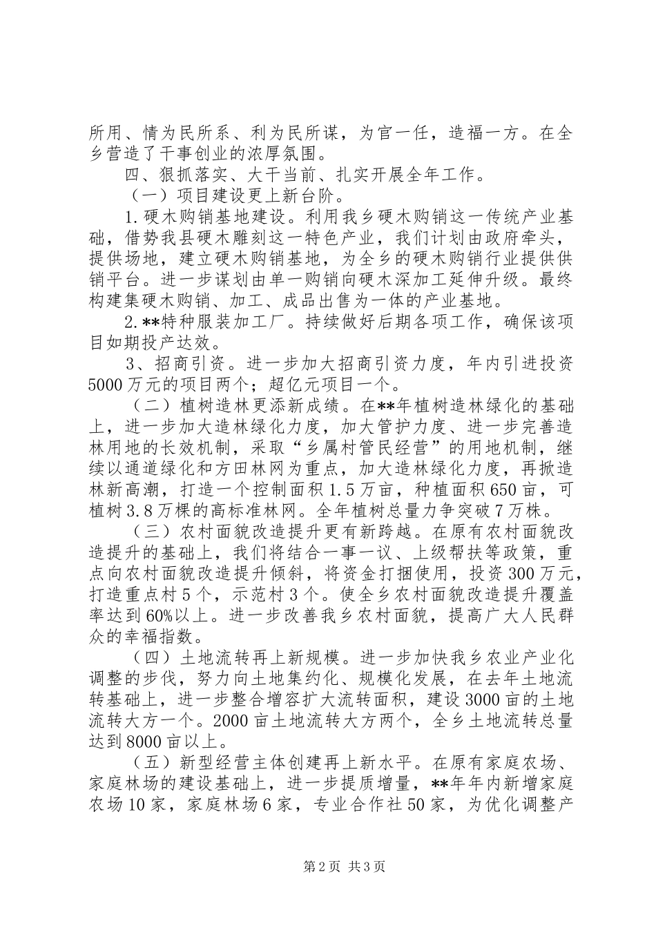 三级干部大会情况汇报_第2页