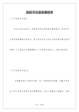 2024个人安全责任书_5