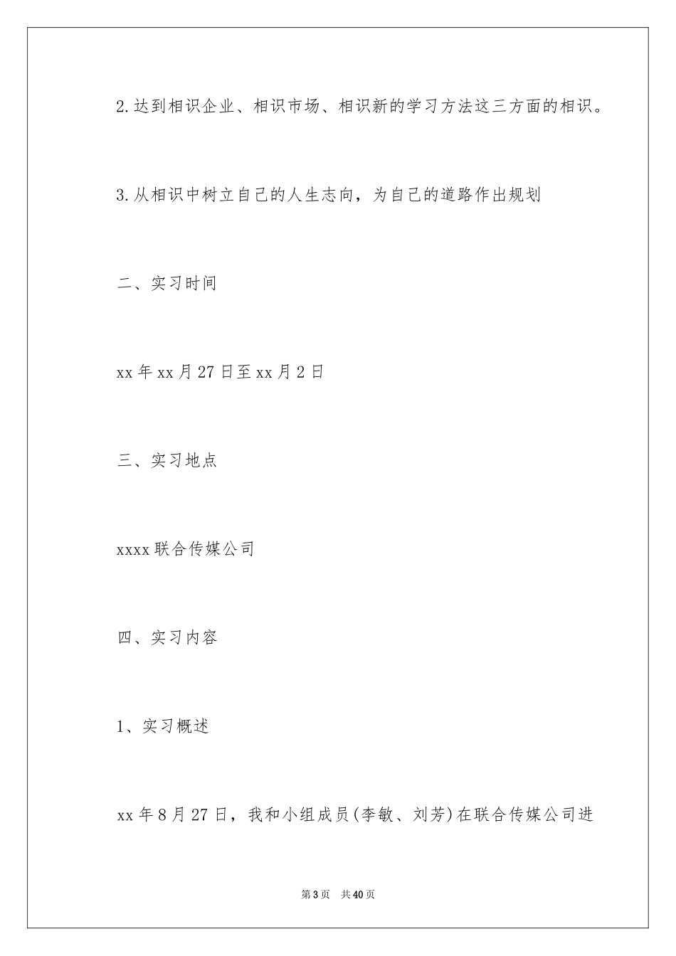 2024传媒类实践报告_第3页