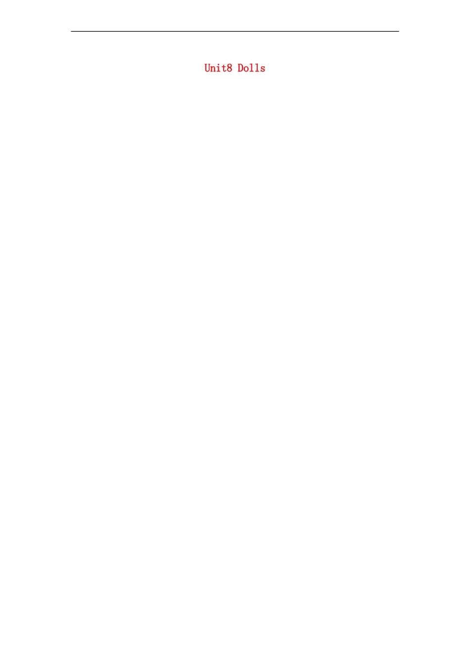 四年级英语上册 Unit8 第一课时教案 牛津译林版_第1页