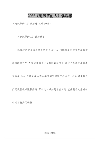 2024《追风筝的人》读后感_4