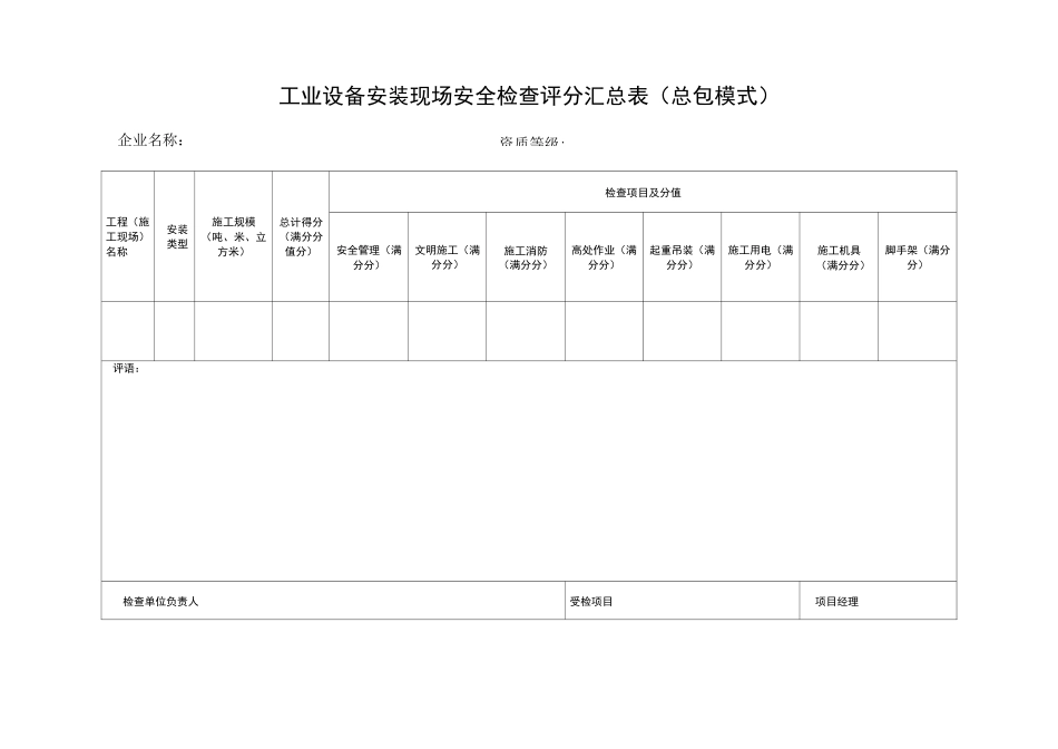 工业设备安装安全检查标准_第3页