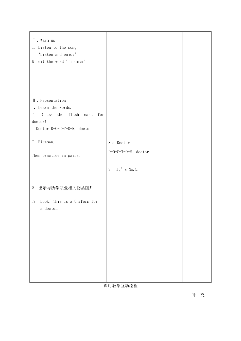 四年级英语上册 Module 2 My family，my friends and Me Unit 6《My parents》教案1 牛津上海版（三起）-牛津上海版小学四年级上册英语教案_第3页