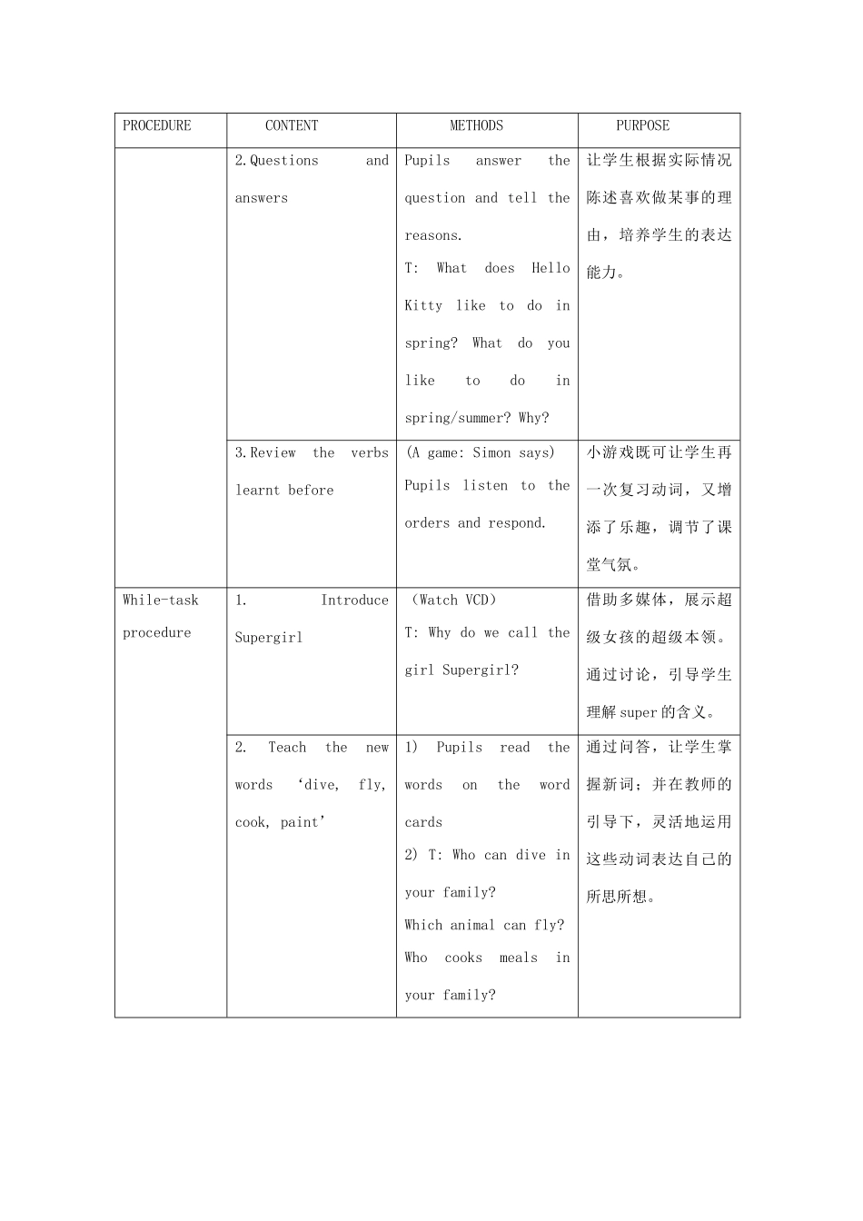 四年级英语上册 Module 1 Unit 1 Hello again（period1）教案 沪教牛津版-沪教牛津版小学四年级上册英语教案_第2页