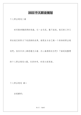 2024个人职业规划_312