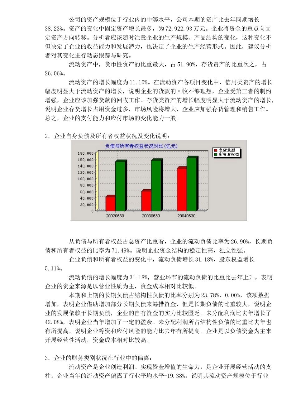 上海能源报告财务分析报告_第3页