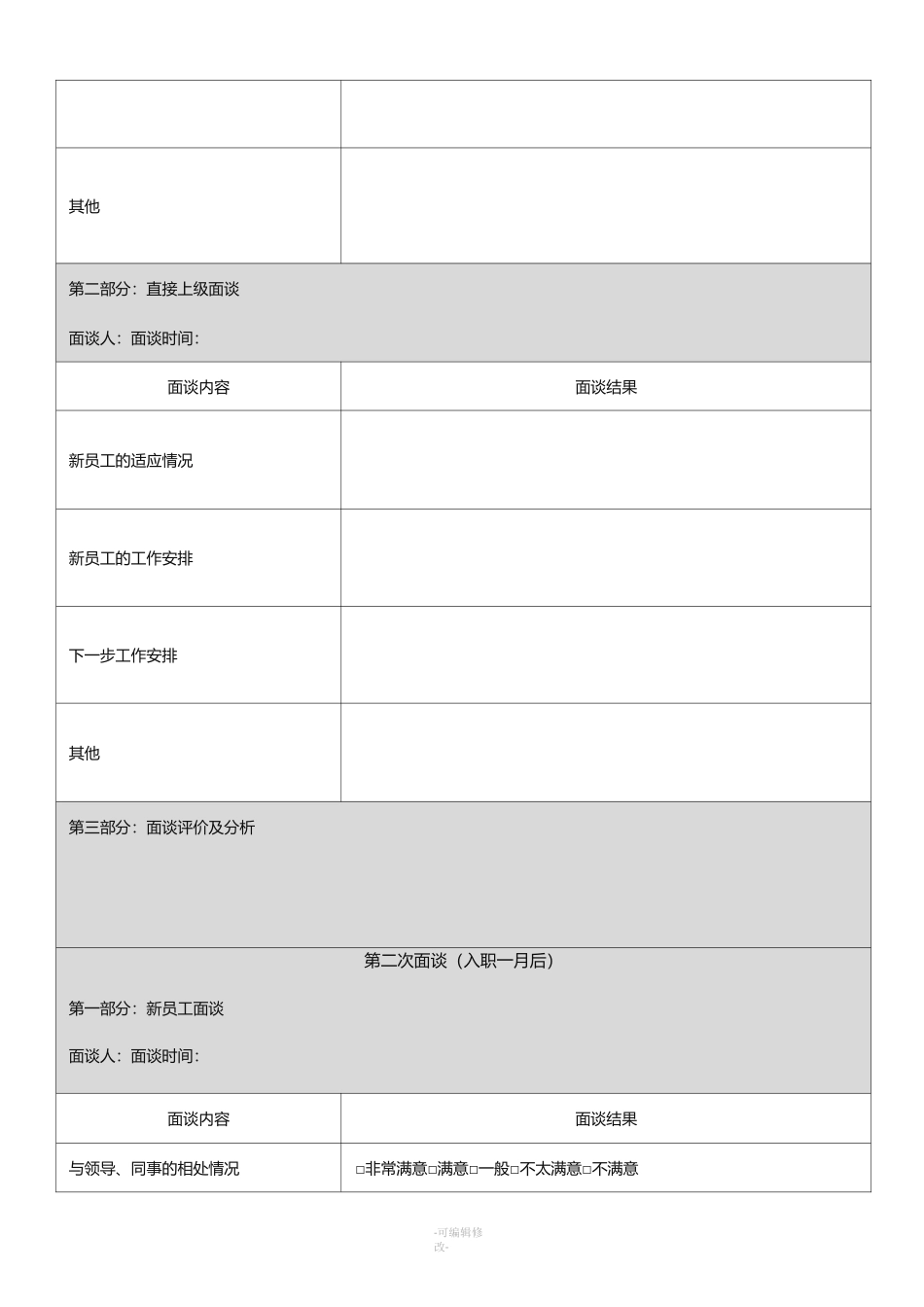 新员工试用期跟踪表_第2页