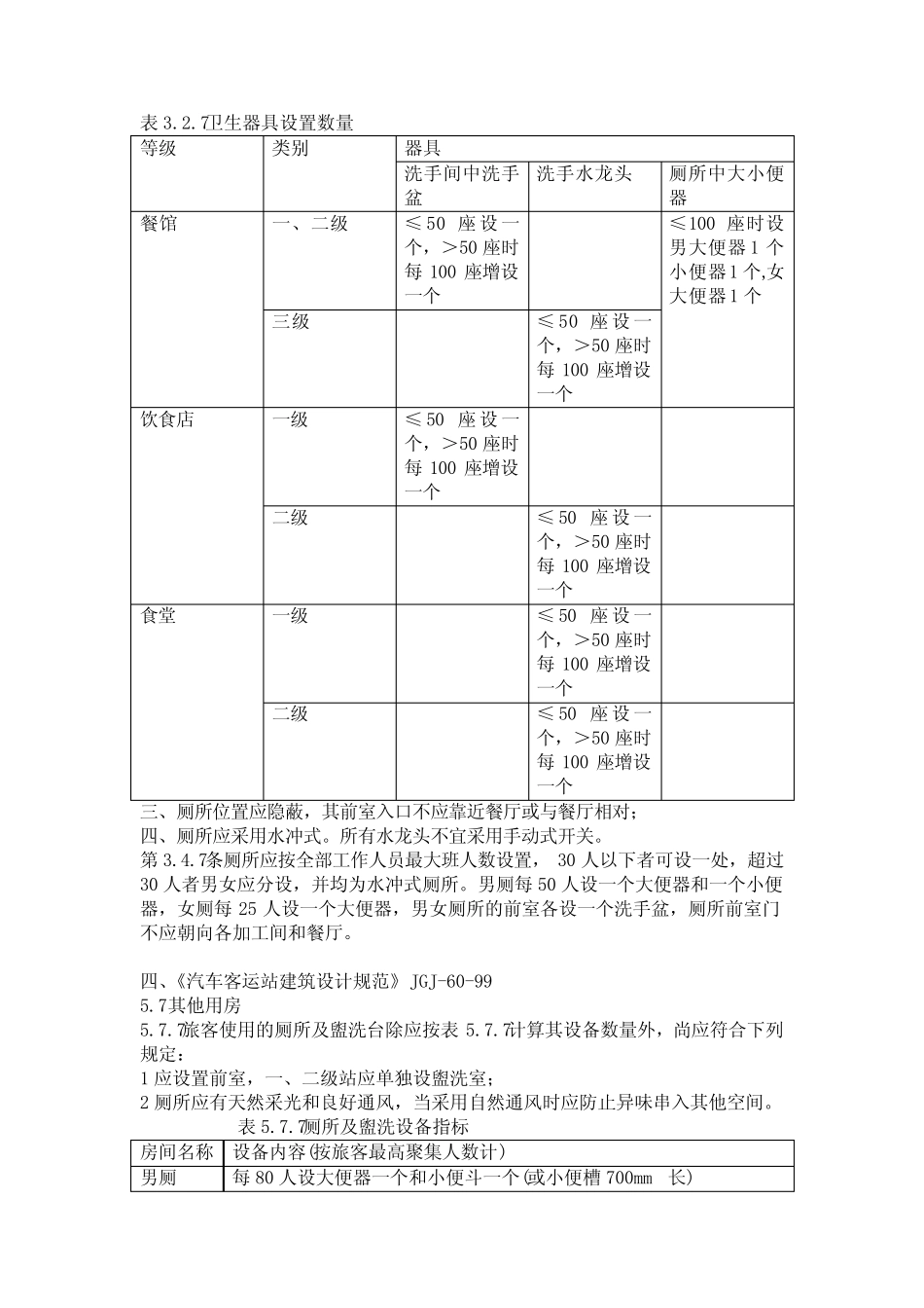 建筑物内厕所设计规范 _第2页