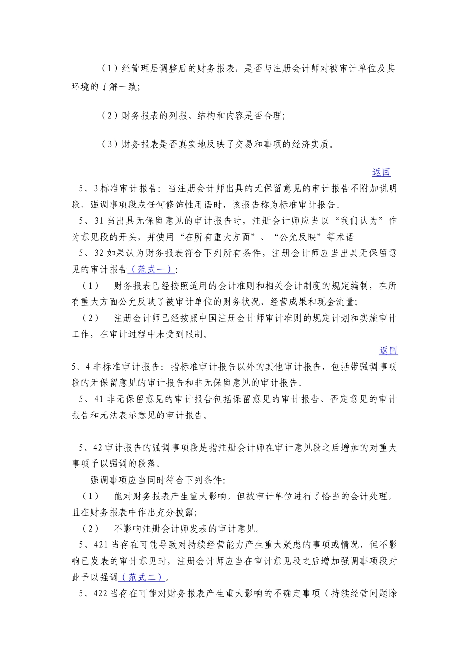 三十一个审计报告格式参考_第3页