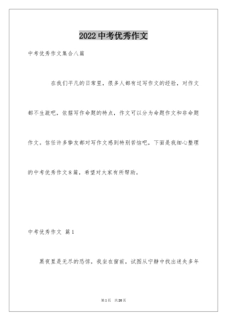 2024中考优秀作文_255