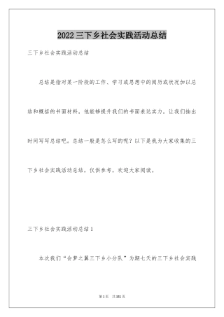 2024三下乡社会实践活动总结_8