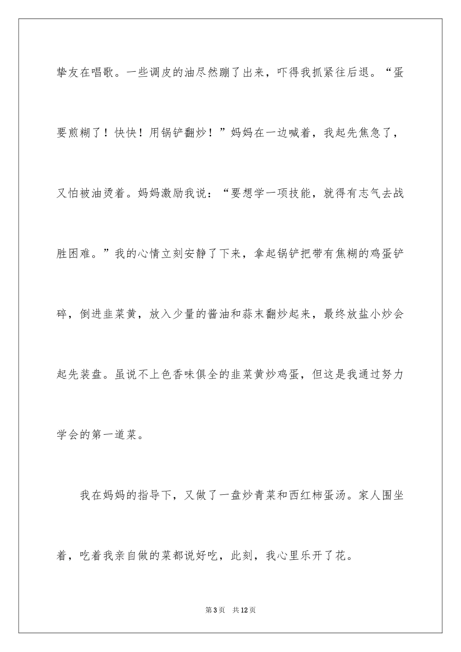 2024《炒菜》作文500字_第3页