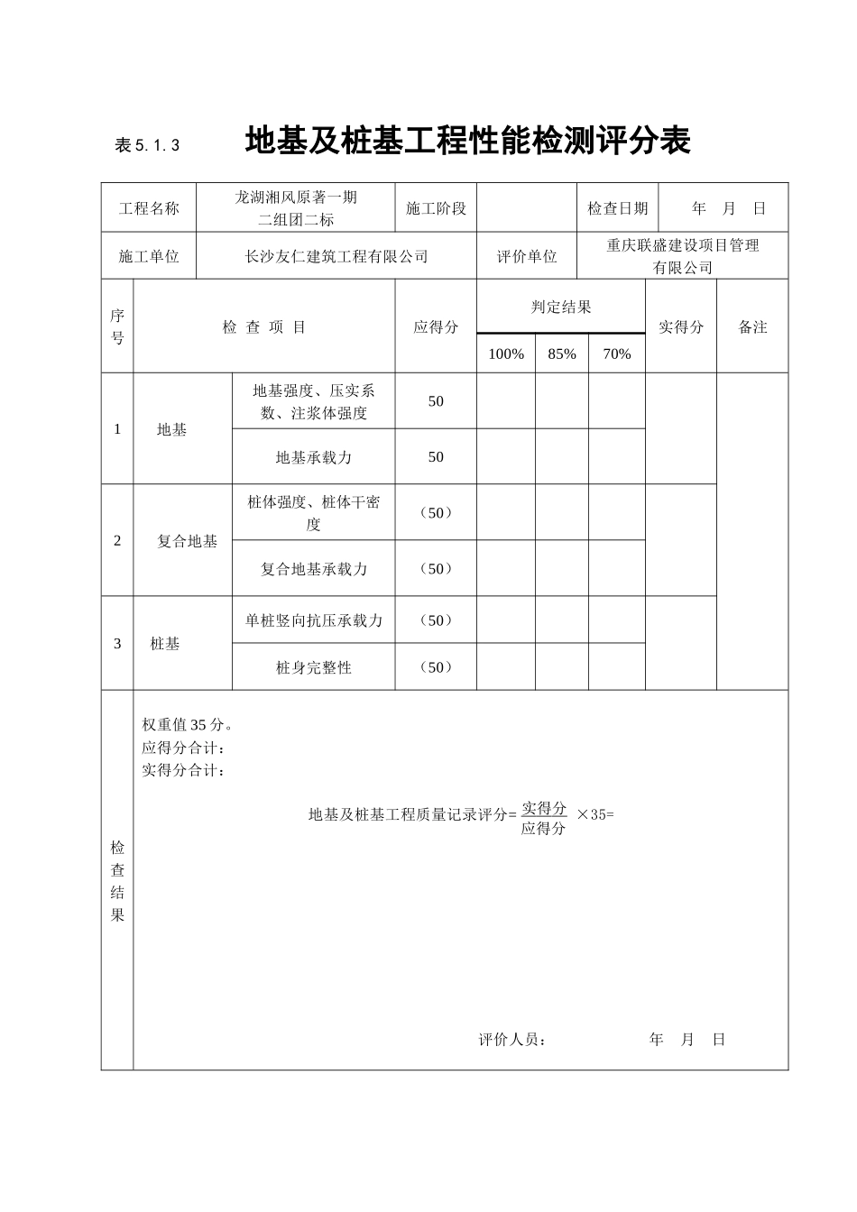 GB50375建筑工程施工质量评价标准用于质量标化工地工程(纯表格)_第2页